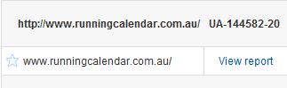 change the profile name in google analytics