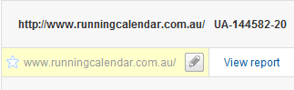 change the profile name in google analytics