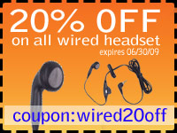 20% off coupon accessory geeks wired headset