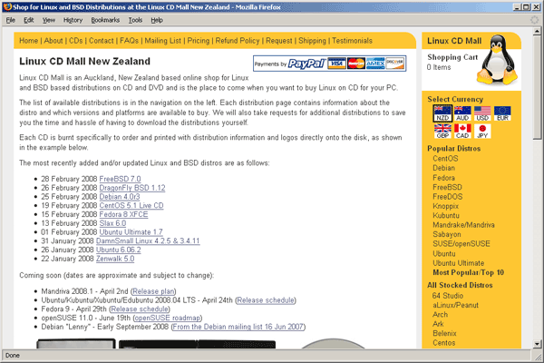 new version page