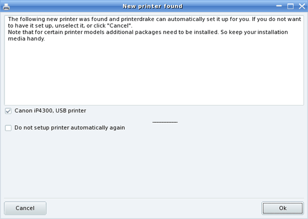 new printer found